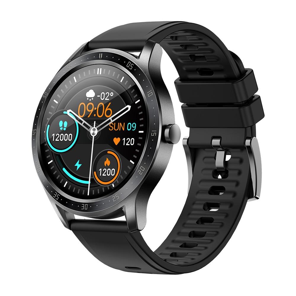 skagen hagen men's black mesh strap hybrid smart watch
